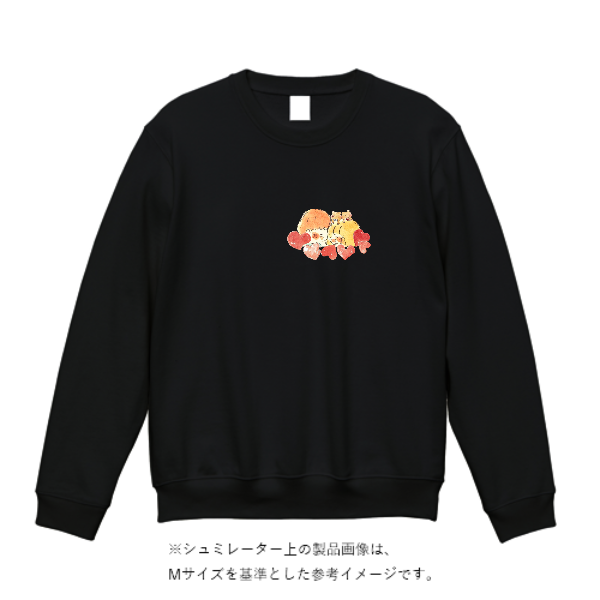 10.0オンス クルーネック スウェット