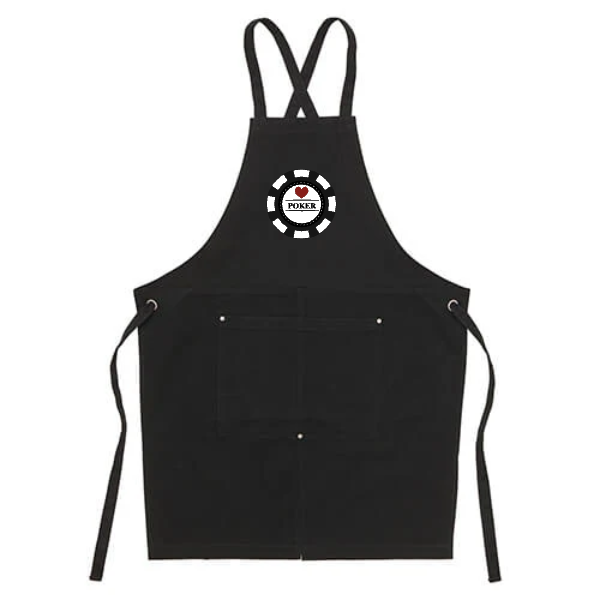 ウォッシュ　キャンバス＆ツイル　エプロン(クロスタイプ)