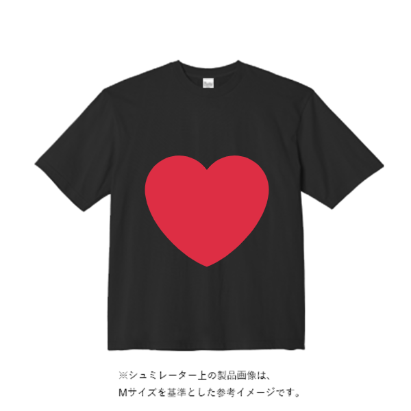 5.6オンス ビッグシルエット Tシャツ
