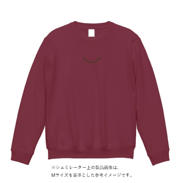 8.4オンス クルーネックライトトレーナー