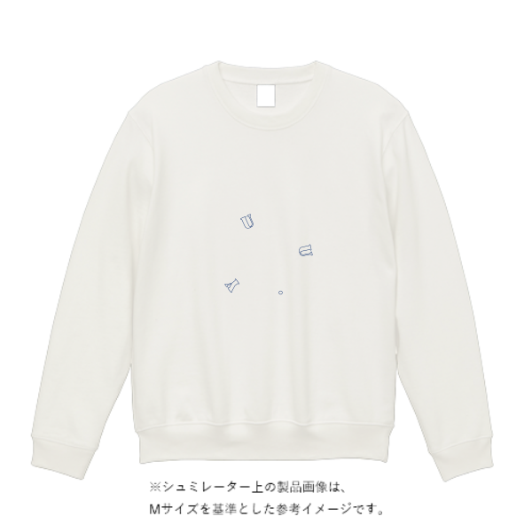 10.0オンス クルーネック スウェット
