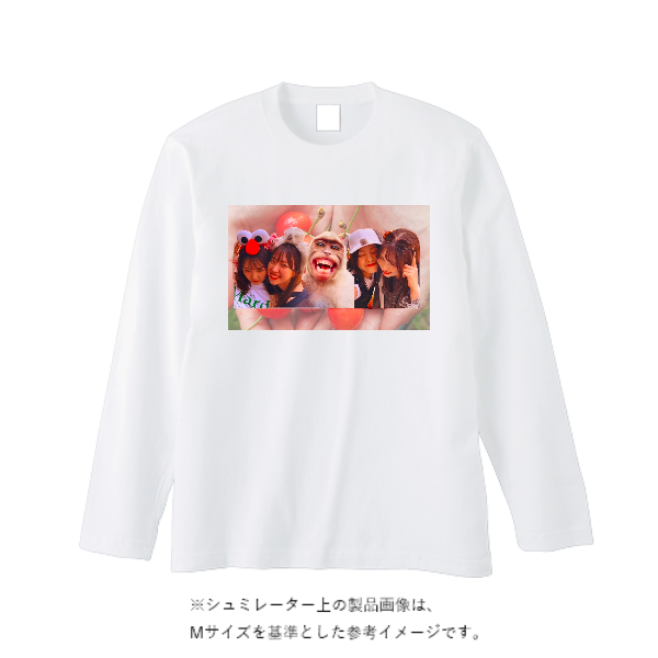 5.6オンス ヘビーウェイト長袖Tシャツ（リブ無し）