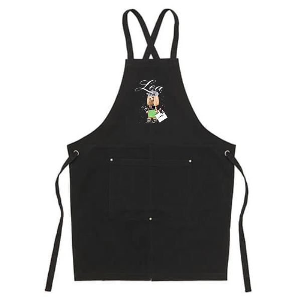 ウォッシュ　キャンバス＆ツイル　エプロン(クロスタイプ)