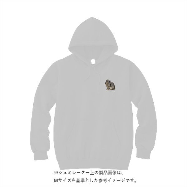 8.4オンス フーデッドライトパーカー