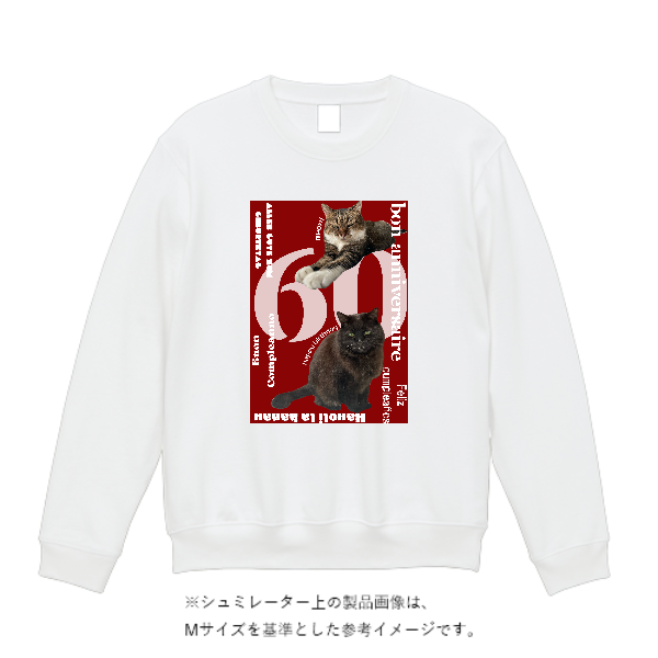 10.0オンス クルーネック スウェット
