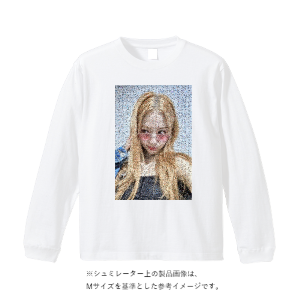 4.7オンス ドライシルキータッチ ロングスリーブ Tシャツ