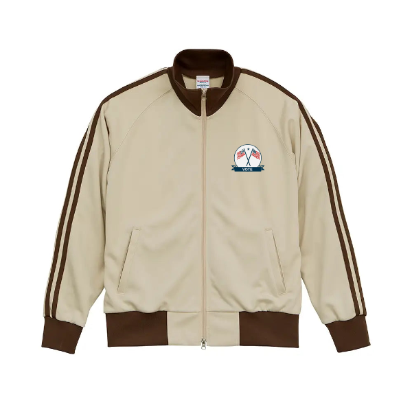 7.0オンス スムース ラグランスリーブ トラック ジャケット