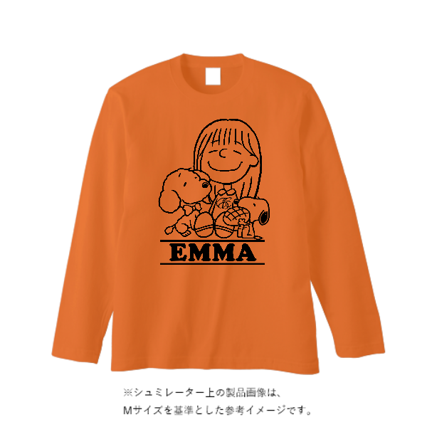 5.6オンス ヘビーウェイト長袖Tシャツ（リブ無し）