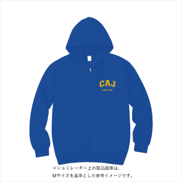 4.4オンス ドライ ジップパーカー