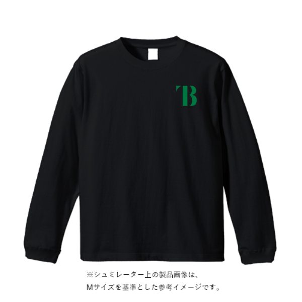 7.4オンス スーパーヘビー長袖Tシャツ（袖リブ有り）