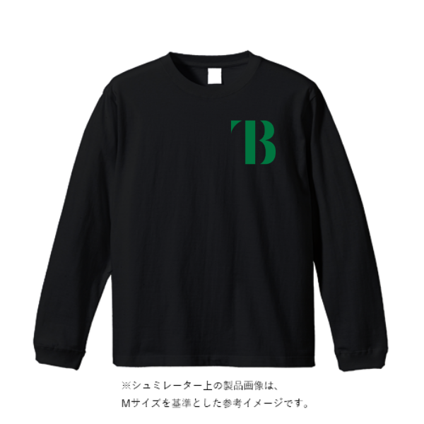 7.4オンス スーパーヘビー長袖Tシャツ（袖リブ有り）