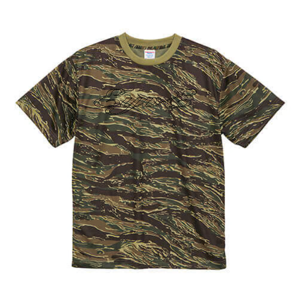 4.1オンス ドライアスレチック カモフラージュ Tシャツ