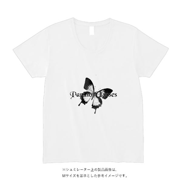 4.3オンス スリムフィット Uネック Tシャツ