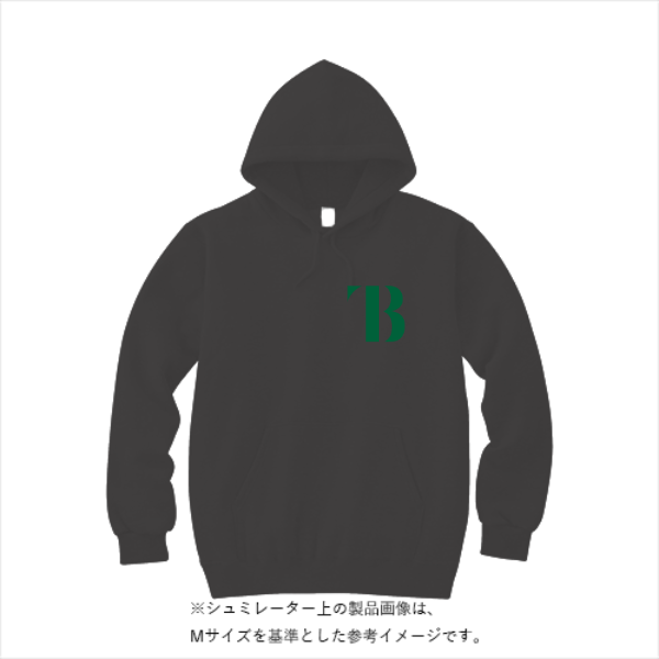 12.4オンス ヘビーウェイトP/Oパーカ