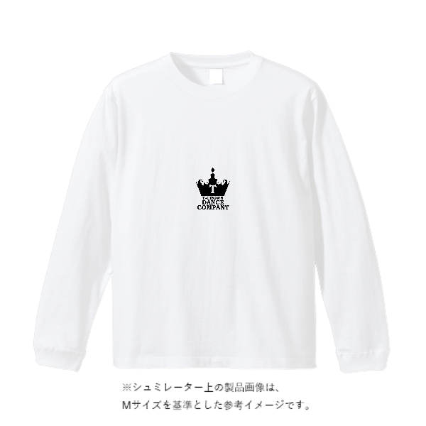 5.6オンス ビッグシルエット ロングスリーブ Tシャツ
