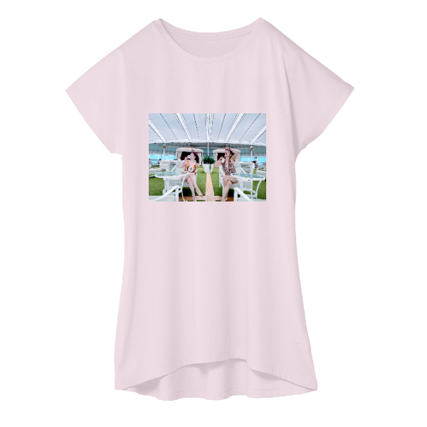 4.3オンス ウィメンズ ドルマンワンピース