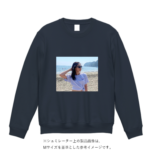 8.4オンス クルーネックライトトレーナー