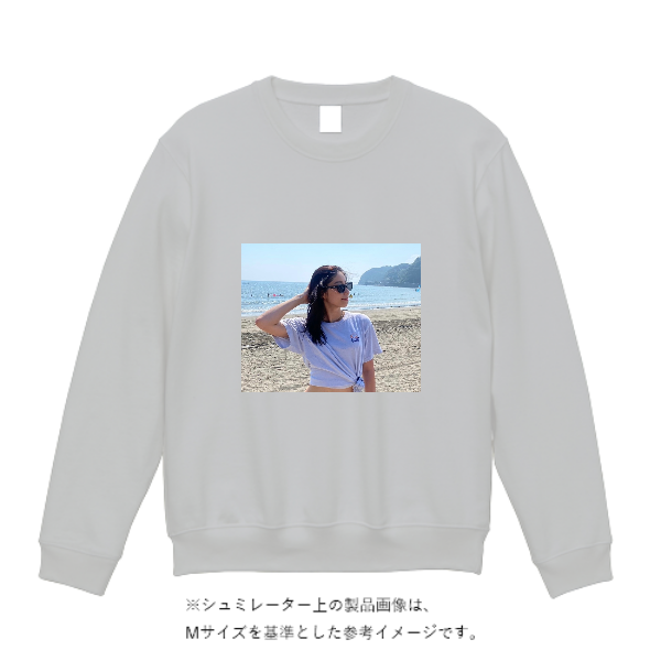 8.4オンス クルーネックライトトレーナー