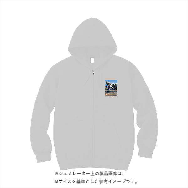 ８．４ｵﾝｽ MLZ ｼﾞｯﾌﾟｱｯﾌﾟﾗｲﾄﾊﾟｰｶｰ(レディース)