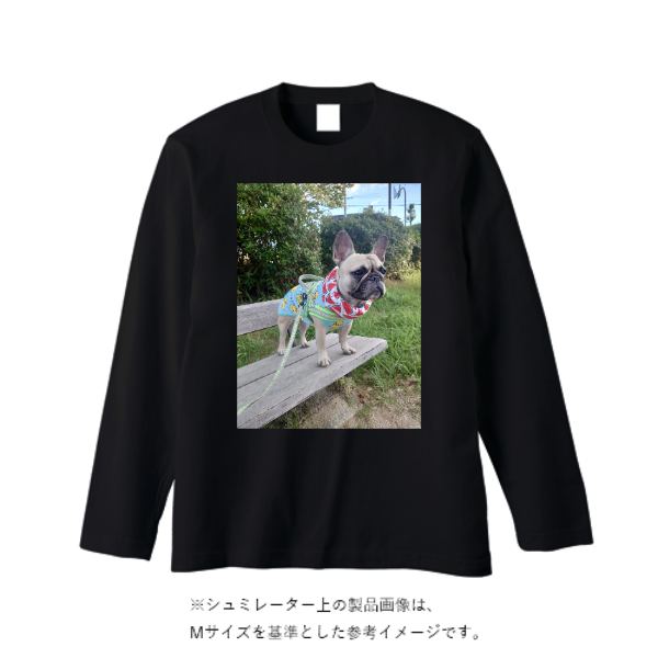 5.6オンス ヘビーウェイト長袖Tシャツ（リブ無し）