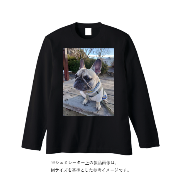 5.6オンス ヘビーウェイト長袖Tシャツ（リブ無し）