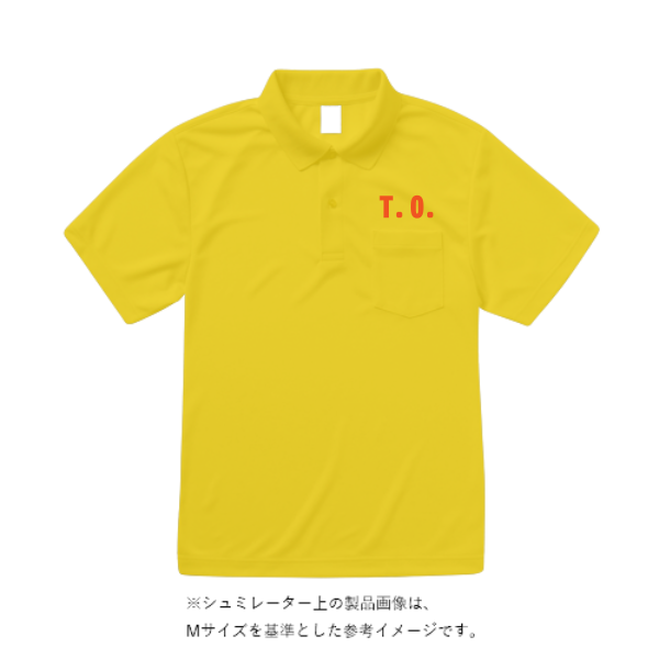 5.8オンス TCポロシャツ（ポケット付）