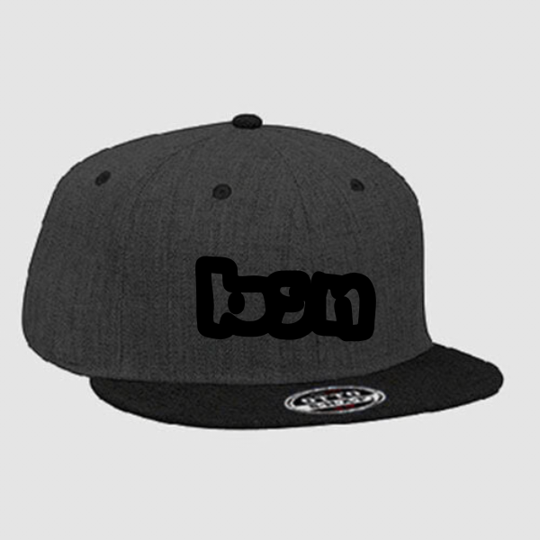 【刺繍のみ】OTTO ヘザーウールブレンド フラットバイザーキャップ(スナップバック)