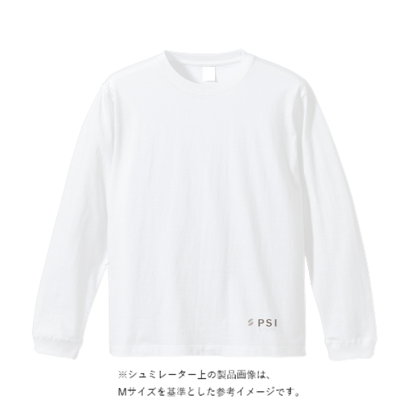 4.7オンス ドライシルキータッチ ロングスリーブ Tシャツ