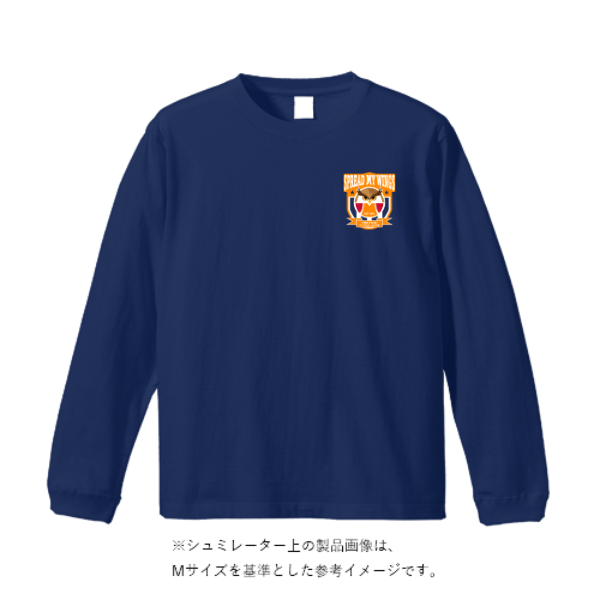4.7オンス ドライシルキータッチ ロングスリーブ Tシャツ