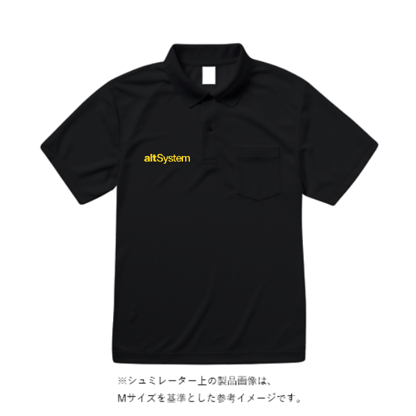 5.8オンス TCポロシャツ（ポケット付）