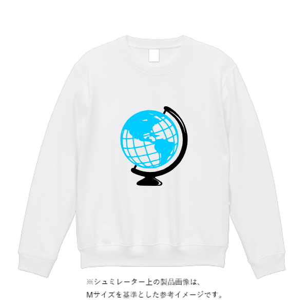 10.0オンス クルーネック スウェット