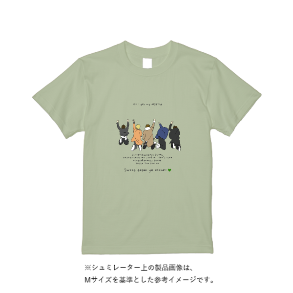 5.6オンスヘビーウェイトリミテッドカラーTシャツ