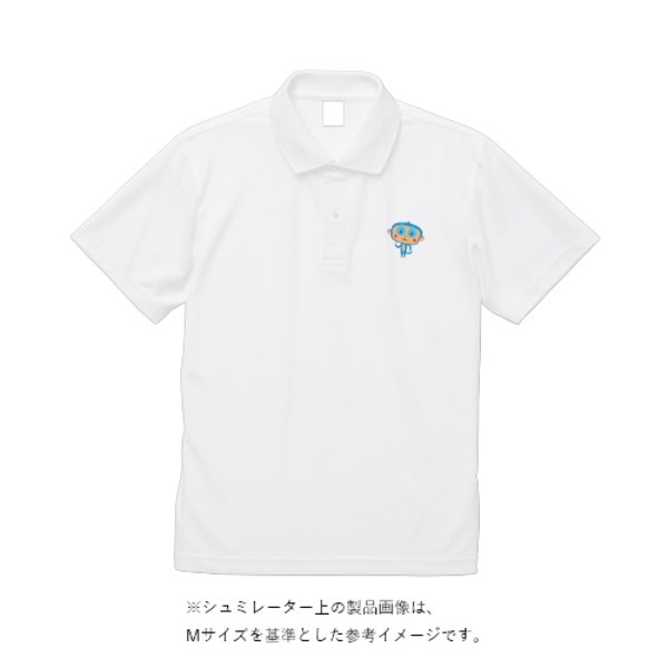 4.4オンス ドライポロシャツ