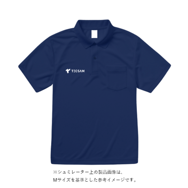 4.7オンス スペシャル ドライ カノコ ポロシャツ（ボタンダウン）（ポケット付）（ローブリード）