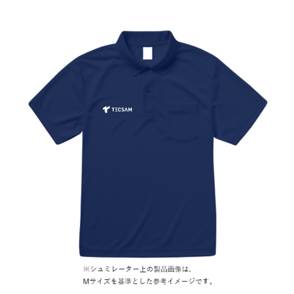 4.7オンス スペシャル ドライ カノコ ポロシャツ（ボタンダウン）（ポケット付）（ローブリード）