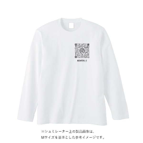 5.6オンス ヘビーウェイト長袖Tシャツ（リブ無し）