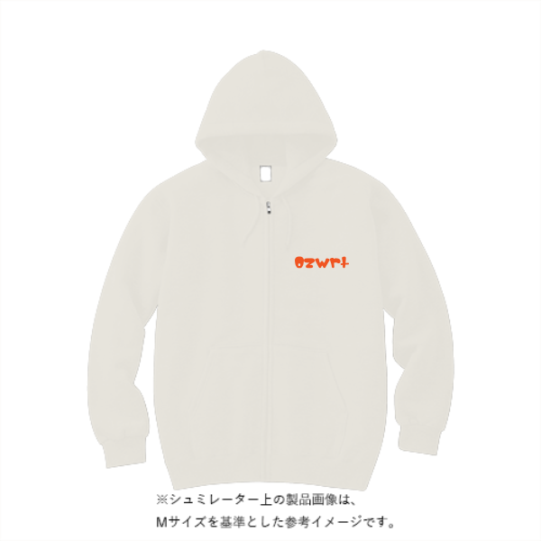 8.4オンス MLZ ジップアップライトパーカー 8.4オンス MLZ ジップアップライトパーカー