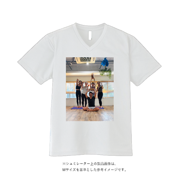 4.5オンス ジャパンフィット アダルト Vネック Tシャツ