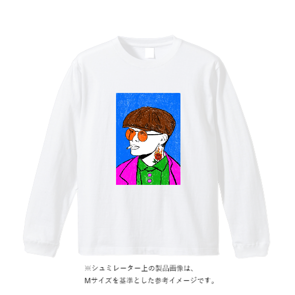 6.2オンス プレミアム ロングスリーブ Tシャツ（2.1インチリブ）