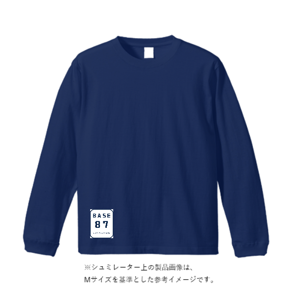 4.7オンス ドライシルキータッチ ロングスリーブ Tシャツ