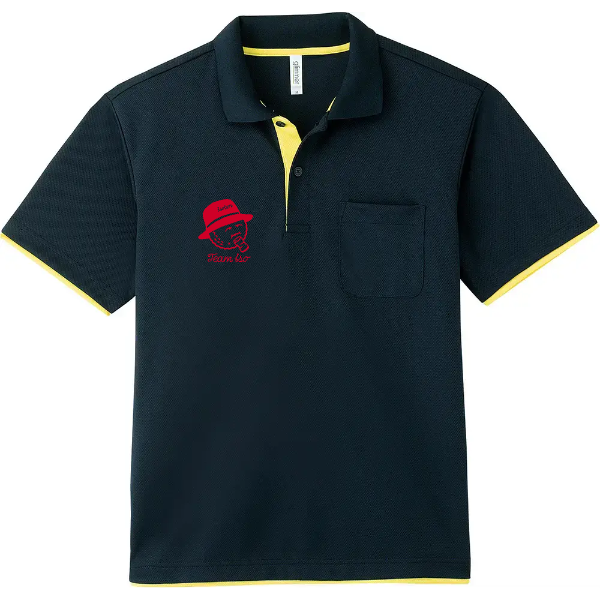 4.4オンス ドライレイヤード ポロシャツ（ポケット付）