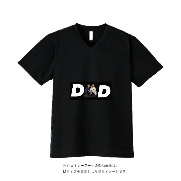 4.4オンス ドライ Vネック Tシャツ