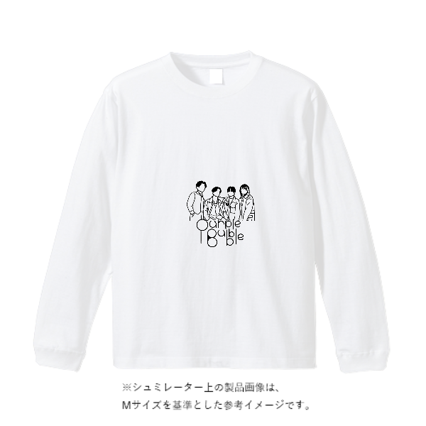 5.6オンス ロングスリーブ Tシャツ（袖リブ有り）