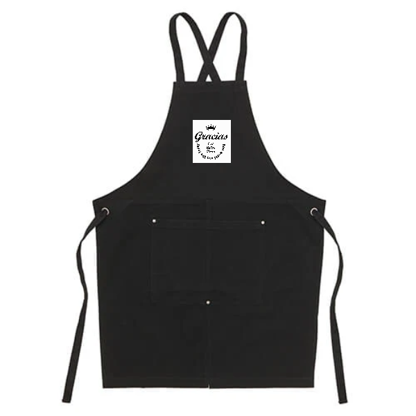 ウォッシュ　キャンバス＆ツイル　エプロン(クロスタイプ)