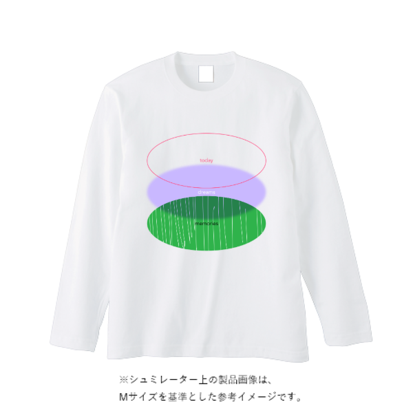 5.6オンス ヘビーウェイト長袖Tシャツ（リブ無し）