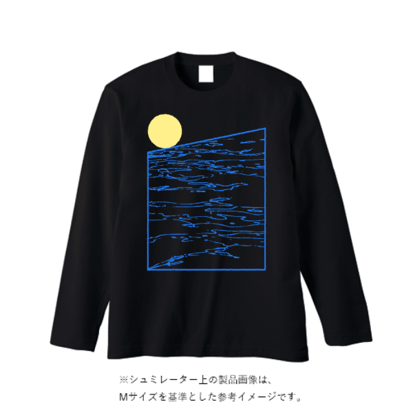 5.6オンス ヘビーウェイト長袖Tシャツ（リブ無し）