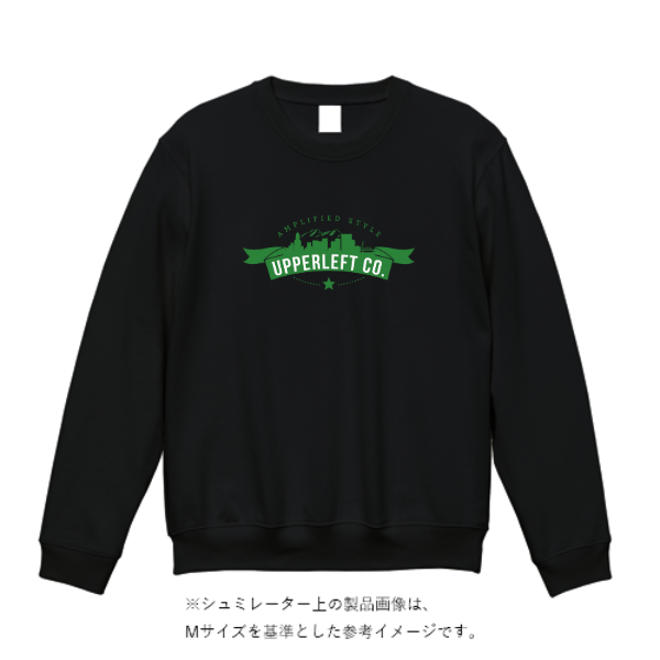 10.0オンス クルーネック スウェット
