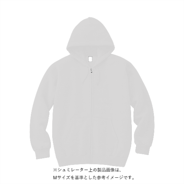 12.0オンス ヘヴィーウェイト スウェット フルジップ パーカ