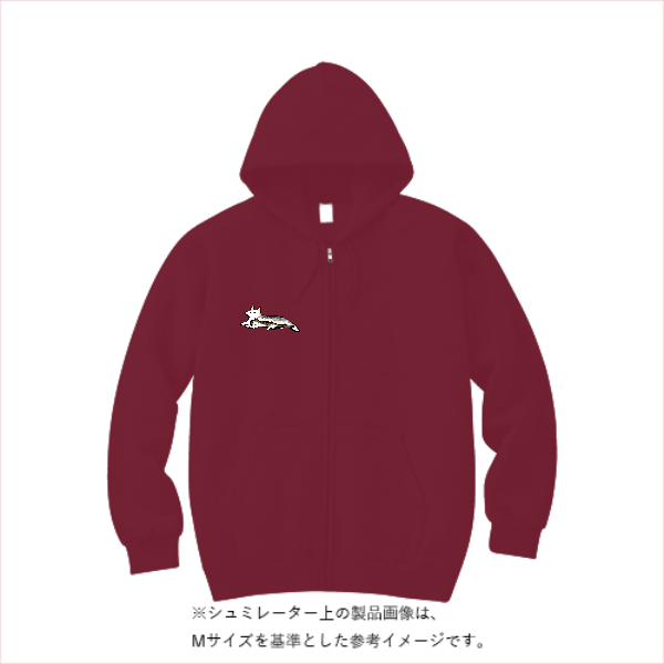 10.0オンス T/C スウェット フルジップ パーカ（裏起毛）