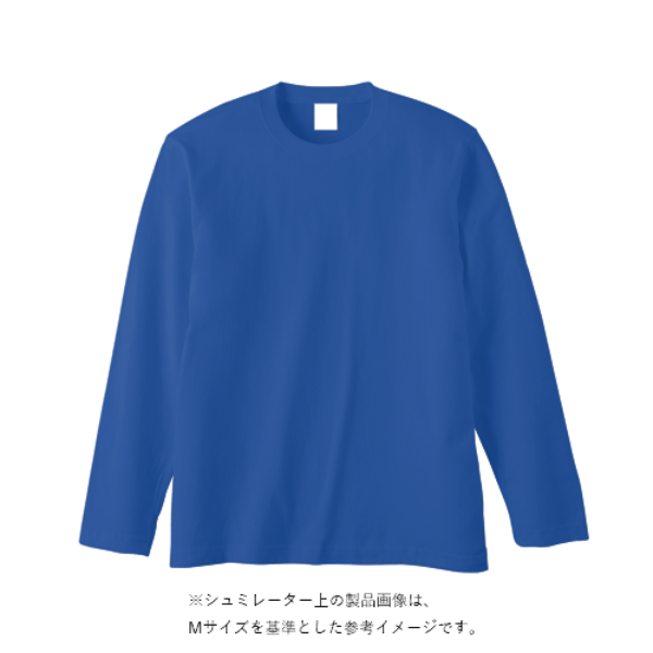 5.6オンス ヘビーウェイト長袖Tシャツ（リブ無し）(キッズ)